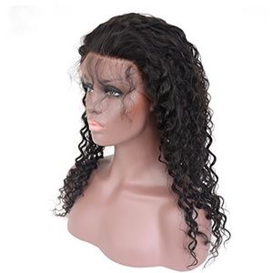 Full Density Loose Curl Lace Front Wigs 14”